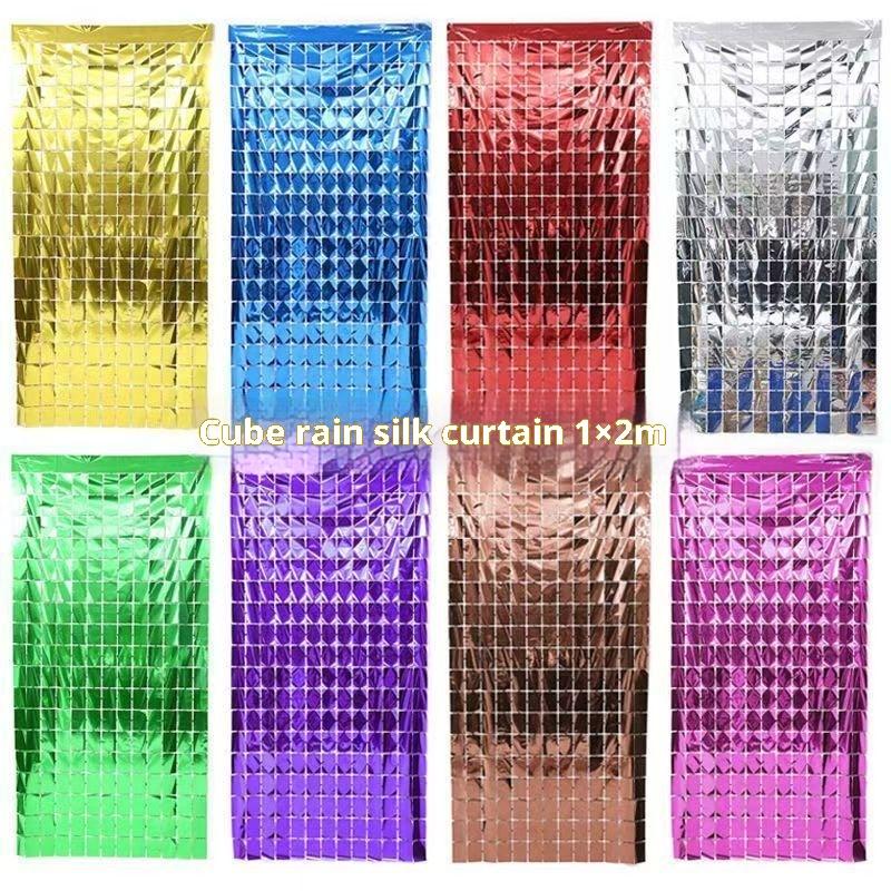 Sequin Fabric Panel - 1Pc Luxury Square Sequin Backdrop -