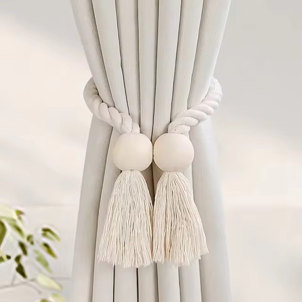 1PC Simple Fringe Beaded Curta - Beaded Trim Fringe reseña y precio