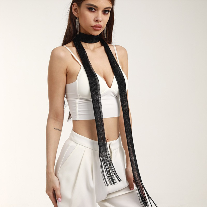 Fashion Nightclub Sunscreen Sh - Tassel Fringe Trim reseña y precio
