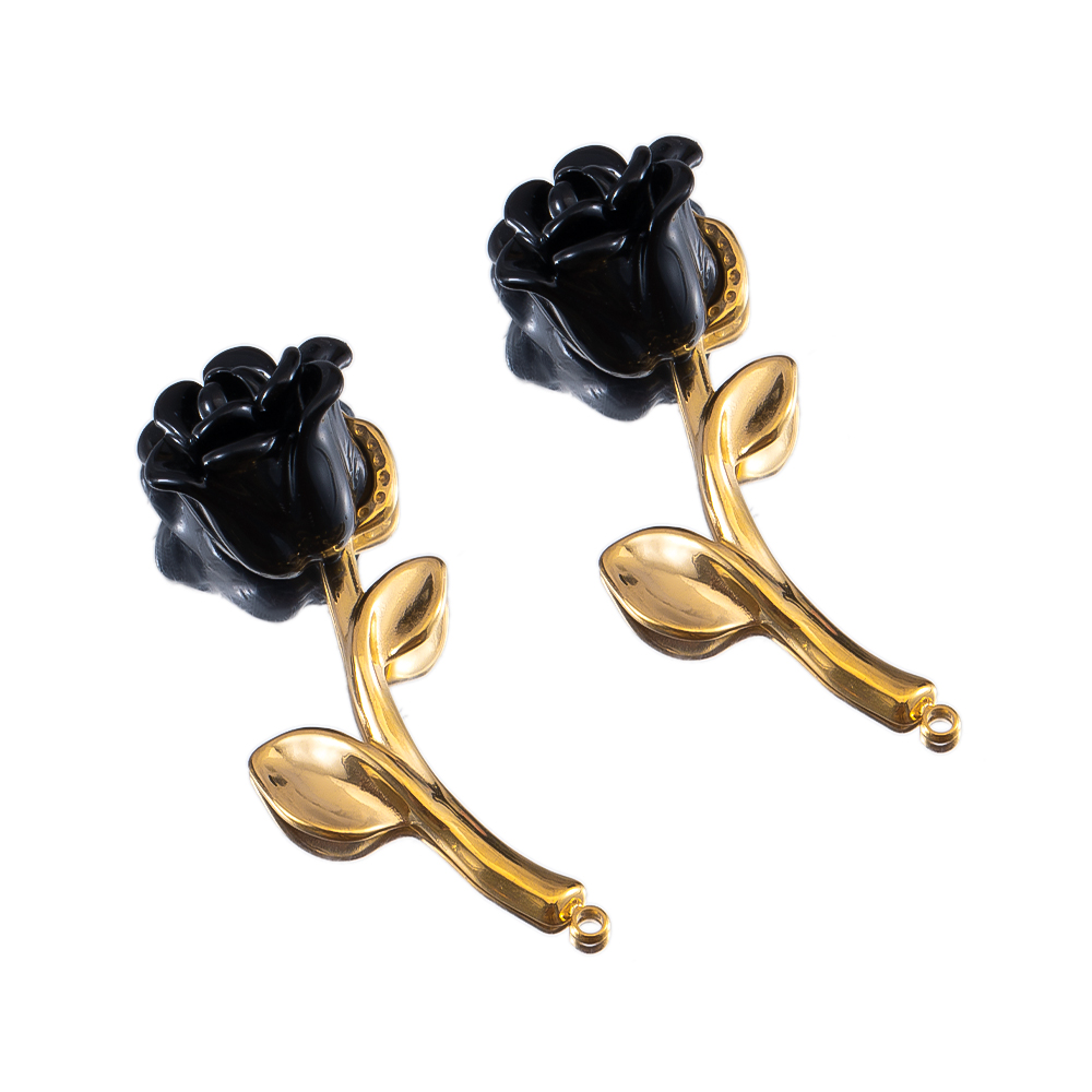 2pcs Stainless Steel Flower Cr - Embellishment Crafts reseña y precio