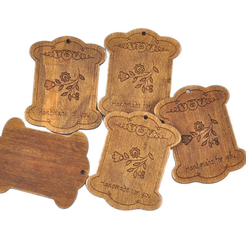 5Pcs/lot Flower Pattern Brown  - Organza Ribbon Spool reseña y precio