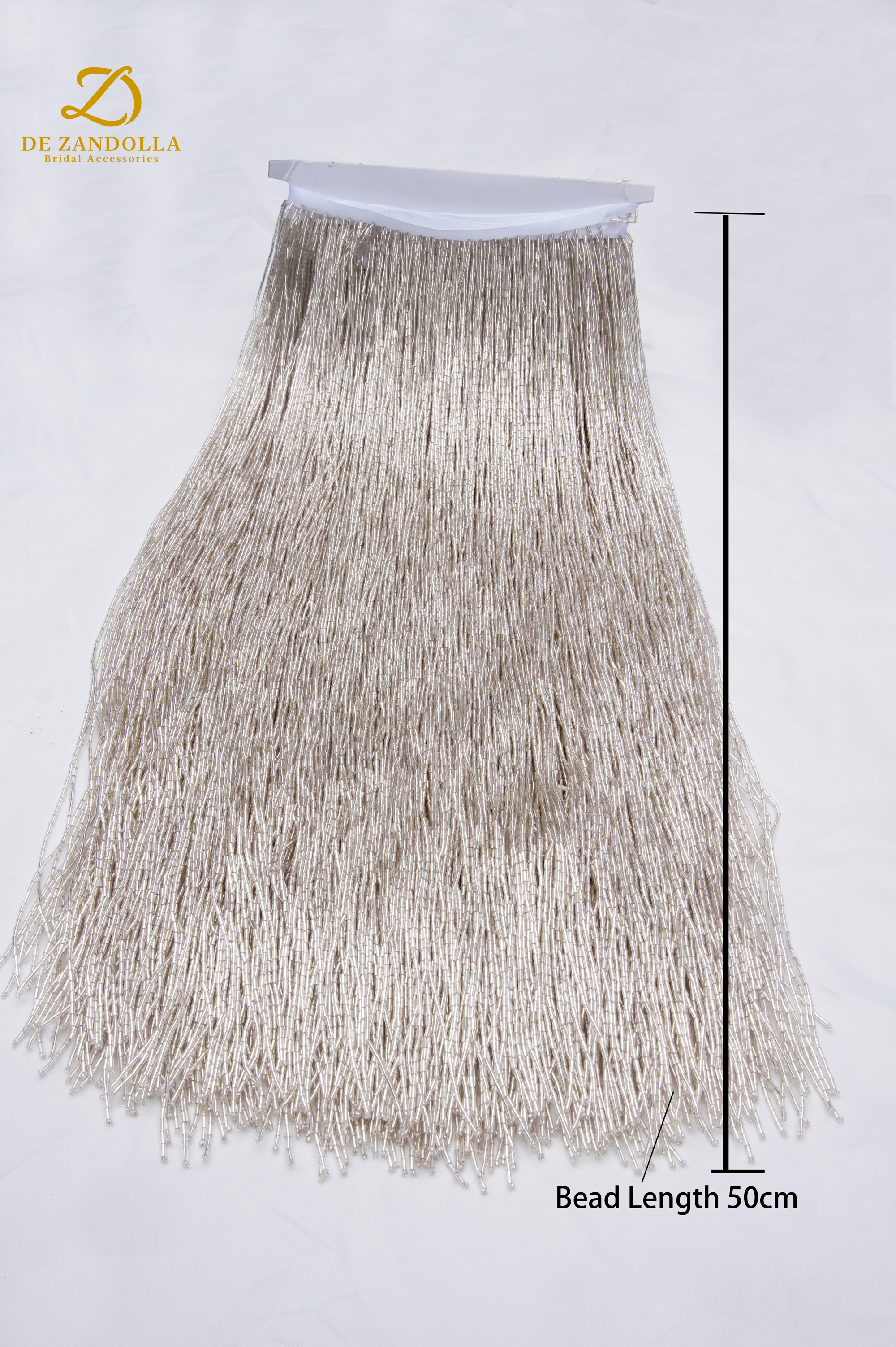50cm length Silver Green Luxur - Fringe Ribbon Sewing reseña y precio