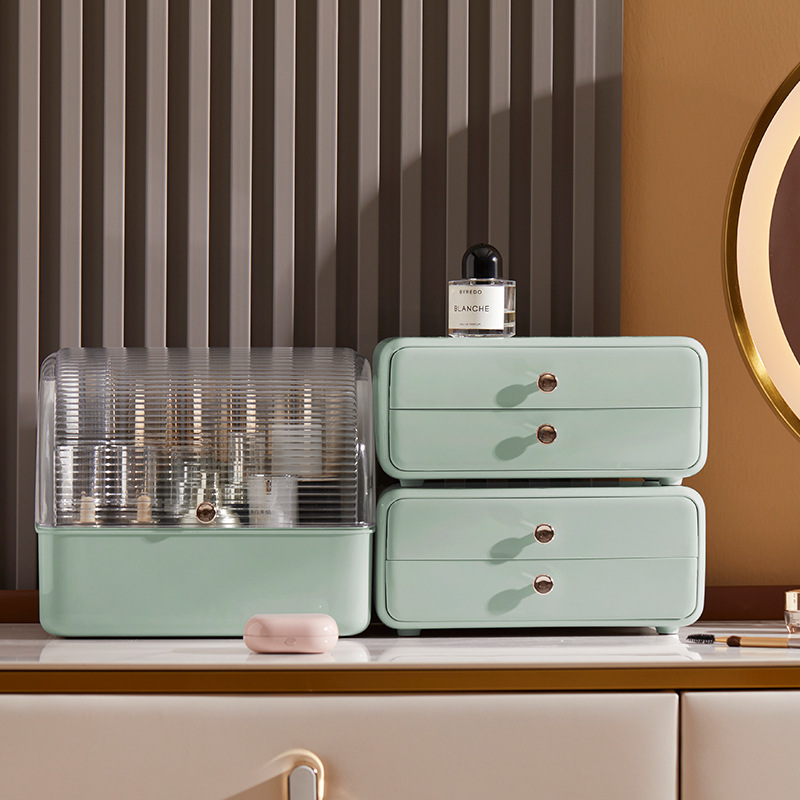 Desktop Cosmetics Storage Box  - Craft Embellishment Storage reseña y precio