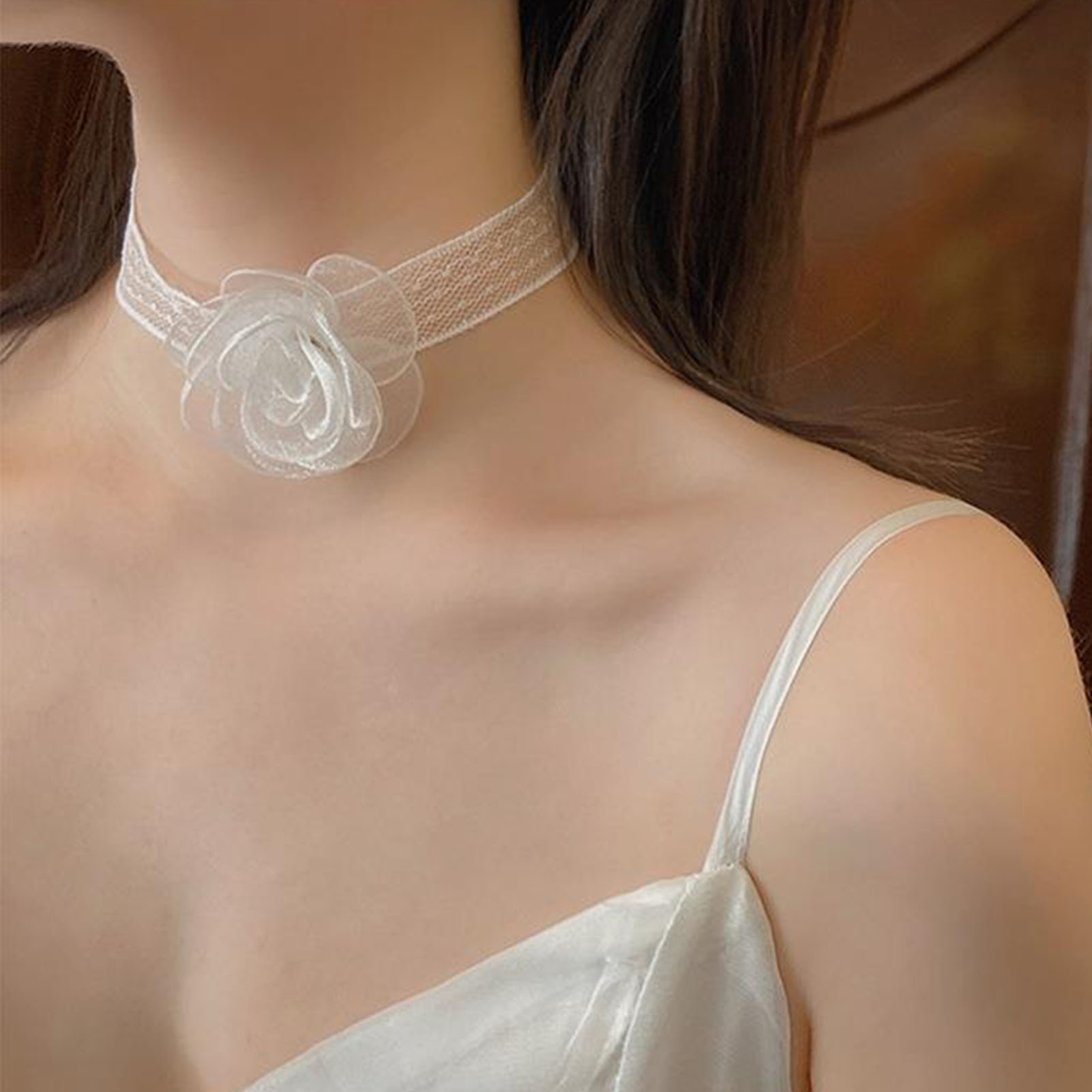Lace Ribbon Tie Headband With  - Lace Ribbon Trim reseña y precio