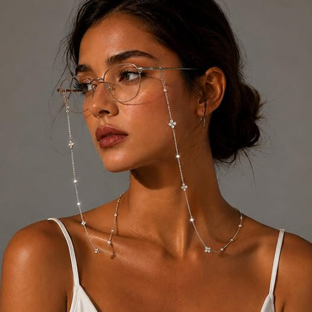 Eyeglass Chain Sunglasses Lany - Pearl Trim Chain reseña y precio