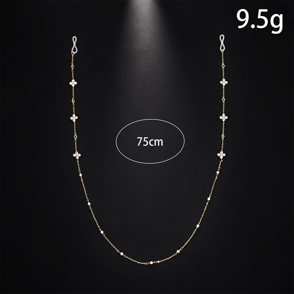 Eyeglass Chain Sunglasses Lany - Pearl Trim Chain reseña y precio