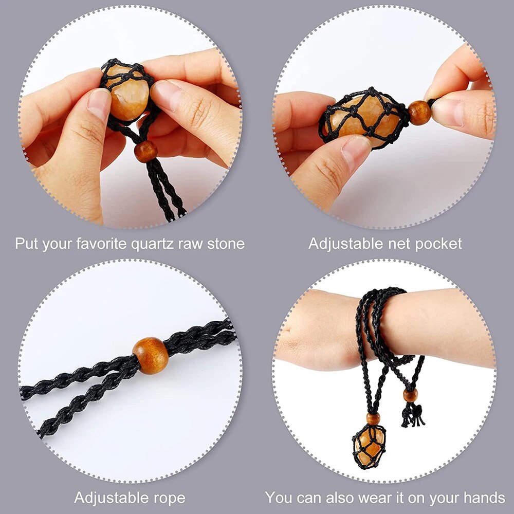 Multicolor Natural Stone Cryst - Crystal Mesh Fabric reseña y precio