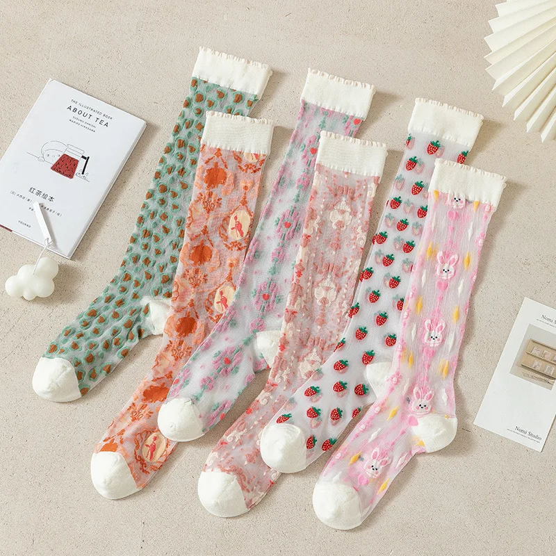 Summer Thin Women Stockings Ul - Crystal Mesh Fabric reseña y precio