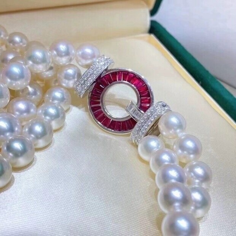 20-Inch Double Chain AAAA 7-8m - Pearl Trim Chain reseña y precio