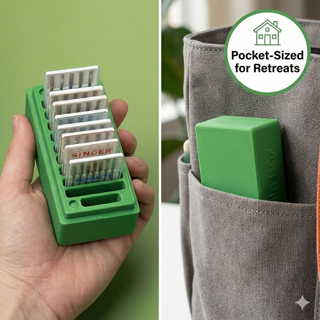 Sewing Machine Needle Organize - Craft Embellishment Storage reseña y precio