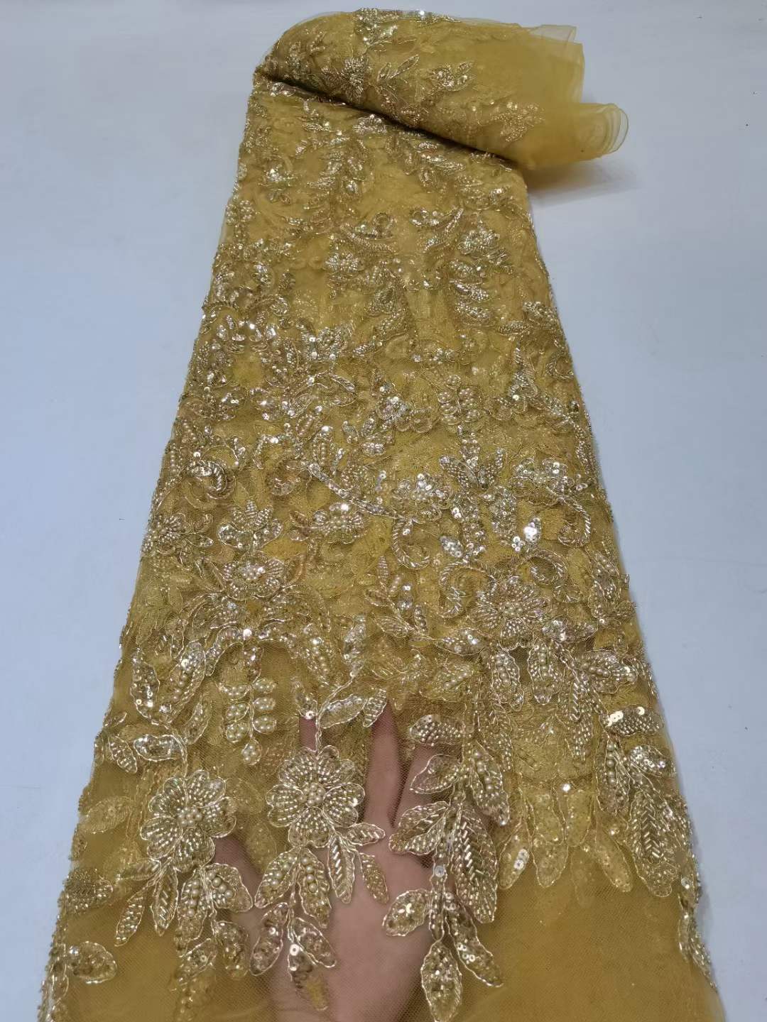 Custom Made Evening Party Gown - Crystal Mesh Fabric reseña y precio