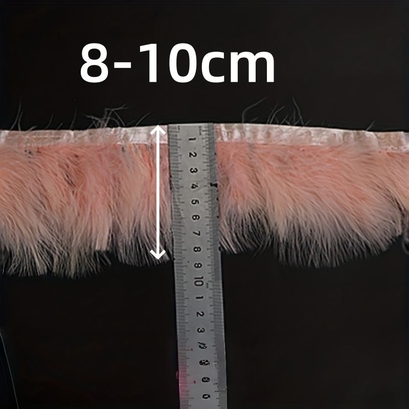 Fluffy Turkey Feathers Trim Fr - Fringe Ribbon Sewing reseña y precio