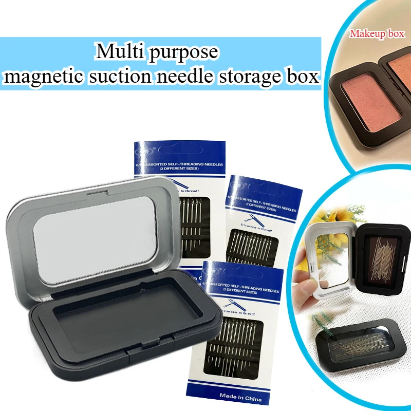 Magnetic Box Needle Suction Bo - Craft Embellishment Storage reseña y precio