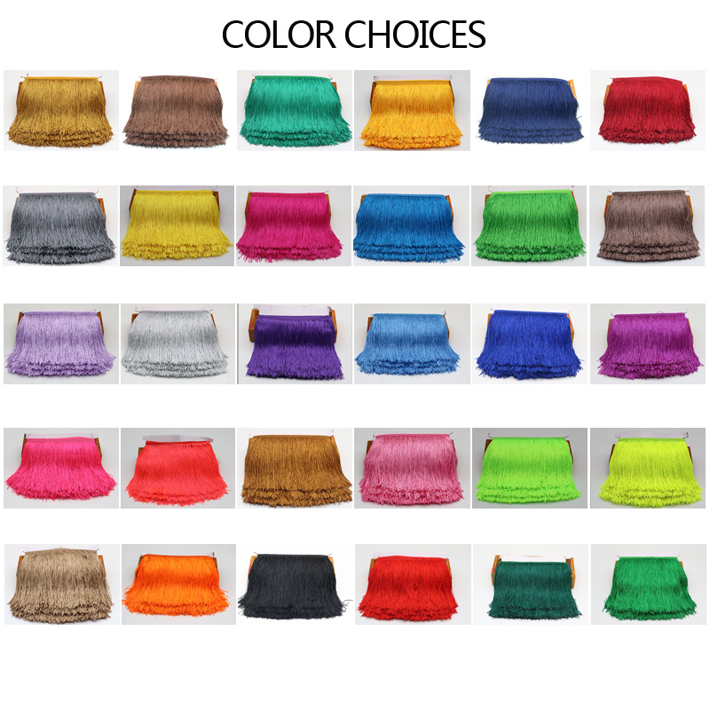 10 Yards 15cm Long Tassel Frin - Fringe Ribbon Sewing reseña y precio