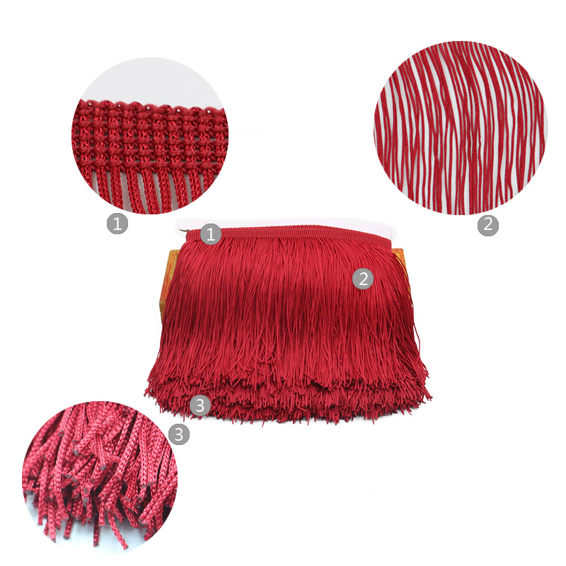 10 Yards 15cm Long Tassel Frin - Fringe Ribbon Sewing reseña y precio