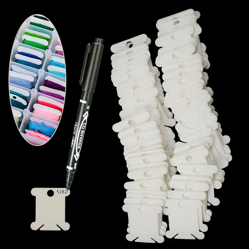 Embroidery Floss Organizer 18  - Craft Embellishment Storage reseña y precio