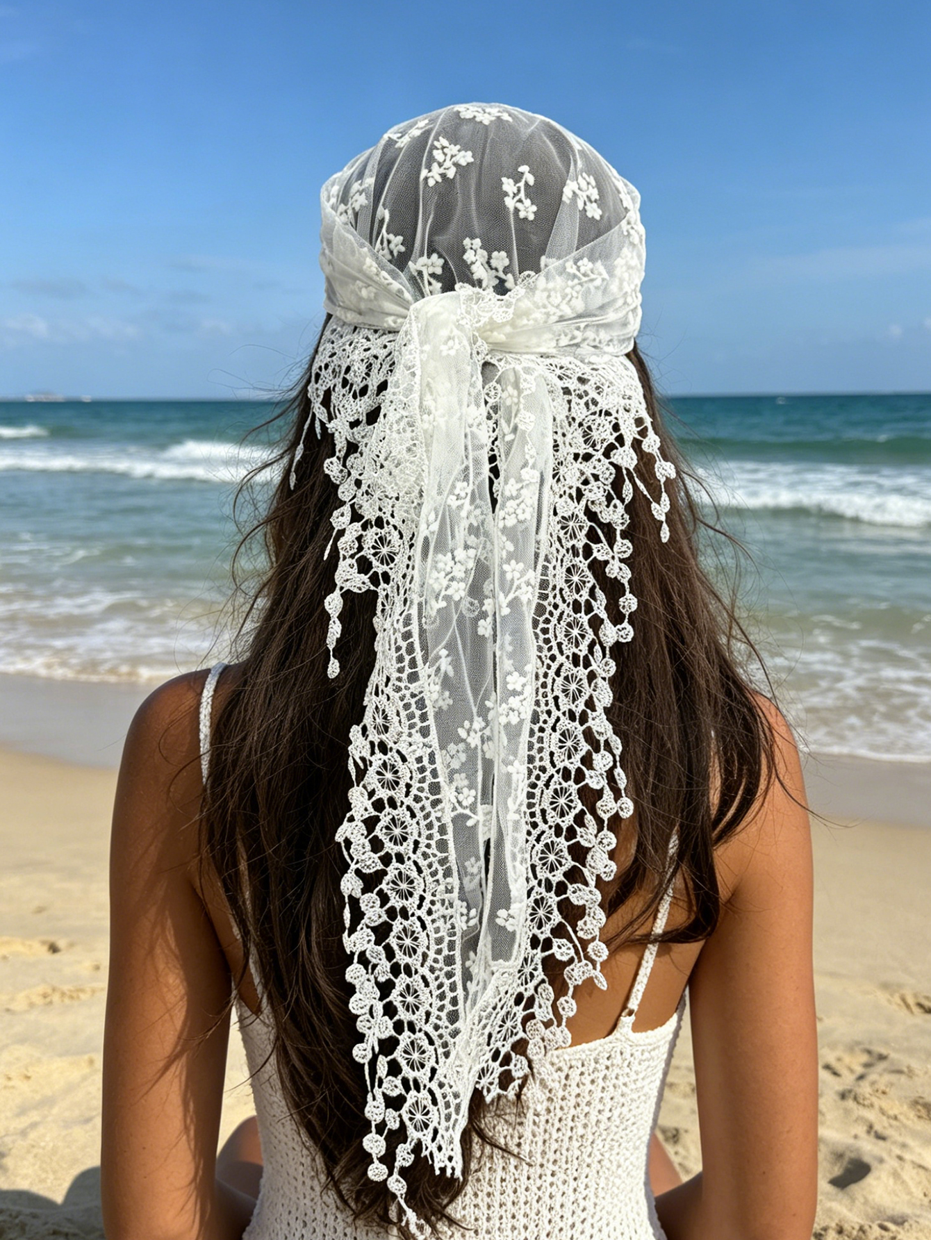 1pc Small Flower Embroidered T - Tassel Fringe Trim reseña y precio