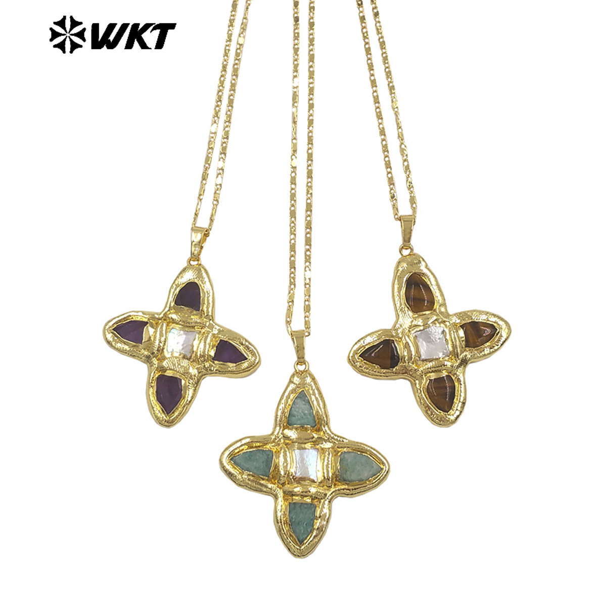 WT-JN363 WKT Bestseller Gemsto - Pearl Trim Chain reseña y precio