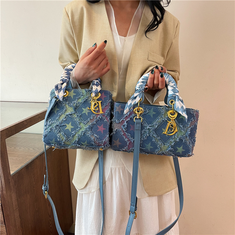 Y2K Women's New Denim Star Han - Craft Embellishment Storage reseña y precio