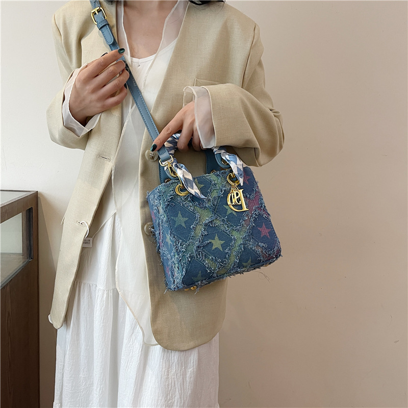 Y2K Women's New Denim Star Han - Craft Embellishment Storage reseña y precio