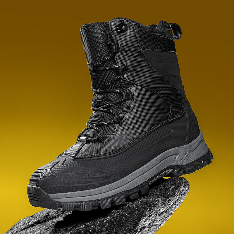 Men's Non-Slip Warm Hiking Sho - Guipure Lace Panel reseña y precio