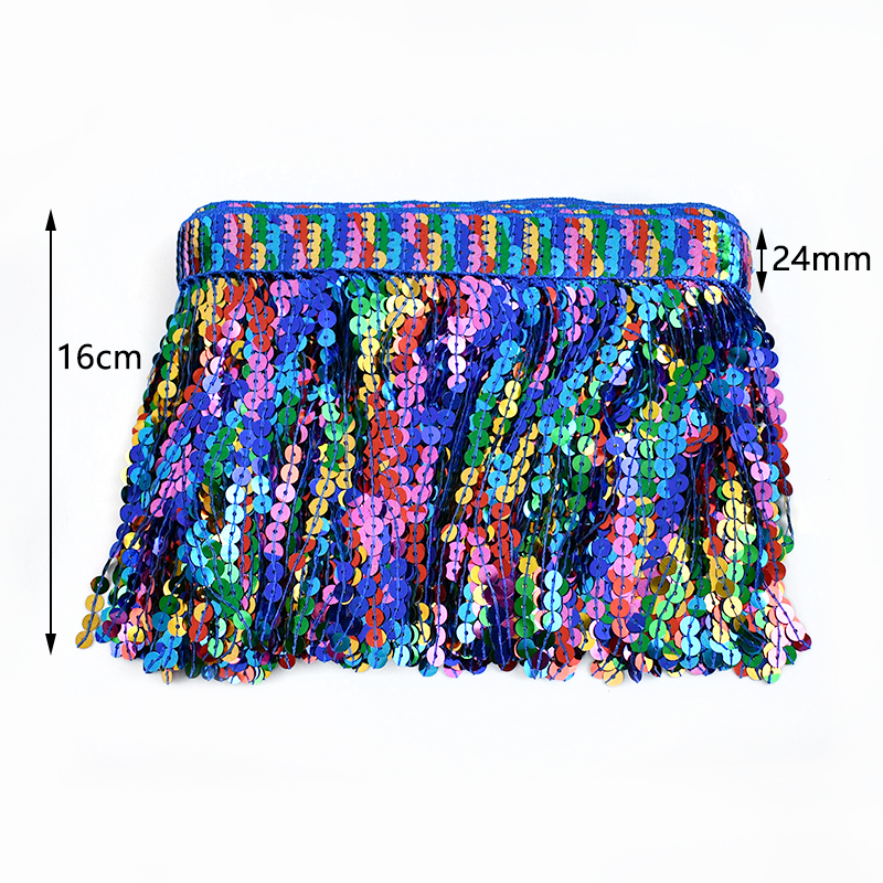 5/10Yards Sequin Fringe Tassel - Fringe Ribbon Sewing reseña y precio