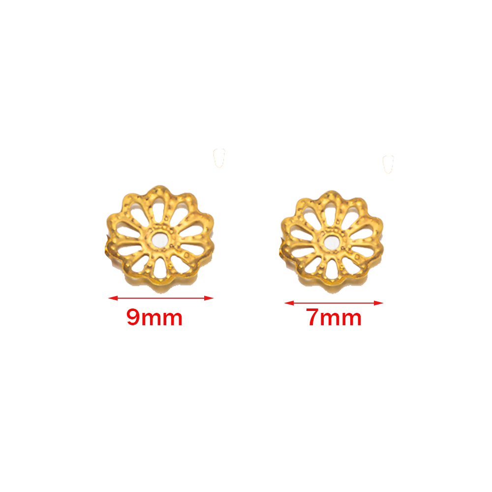 200pcs 7/9mm Filigree Flower H - Embellishment Crafts reseña y precio