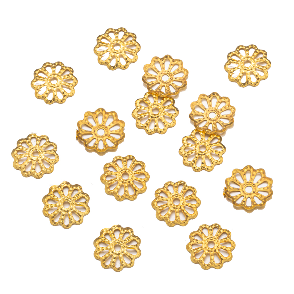 200pcs 7/9mm Filigree Flower H - Embellishment Crafts reseña y precio