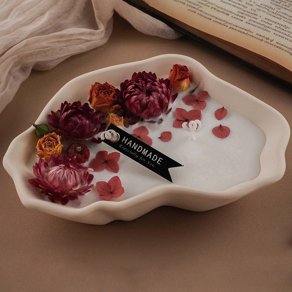 Irregular Candle Bowl Silicone - Craft Embellishment Storage reseña y precio