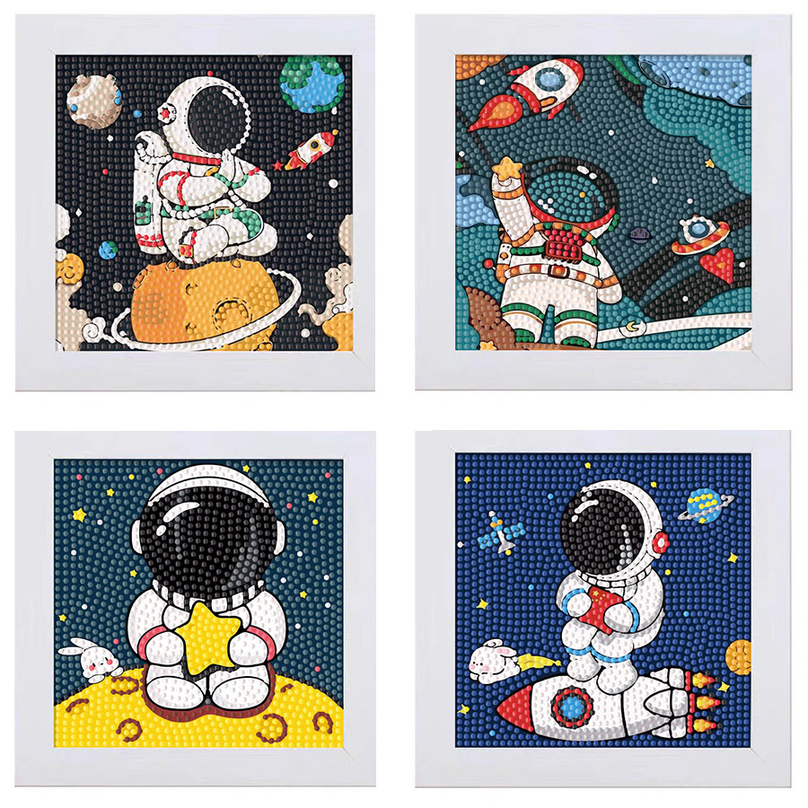 Keeppley astronaut crystal dia - Embroidery Embellishments reseña y precio