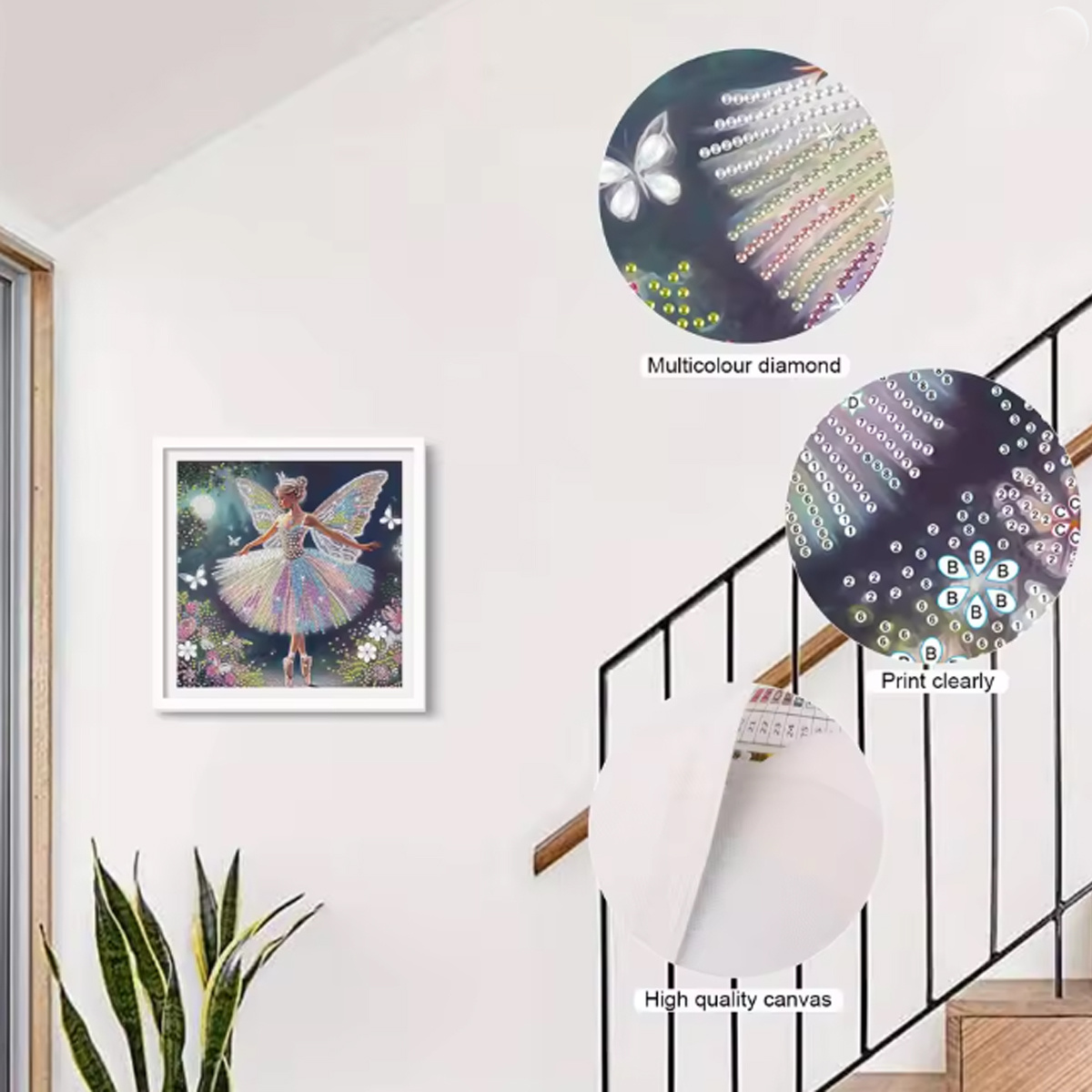 Butterfly Fairy Pattern Series - Embroidery Embellishments reseña y precio