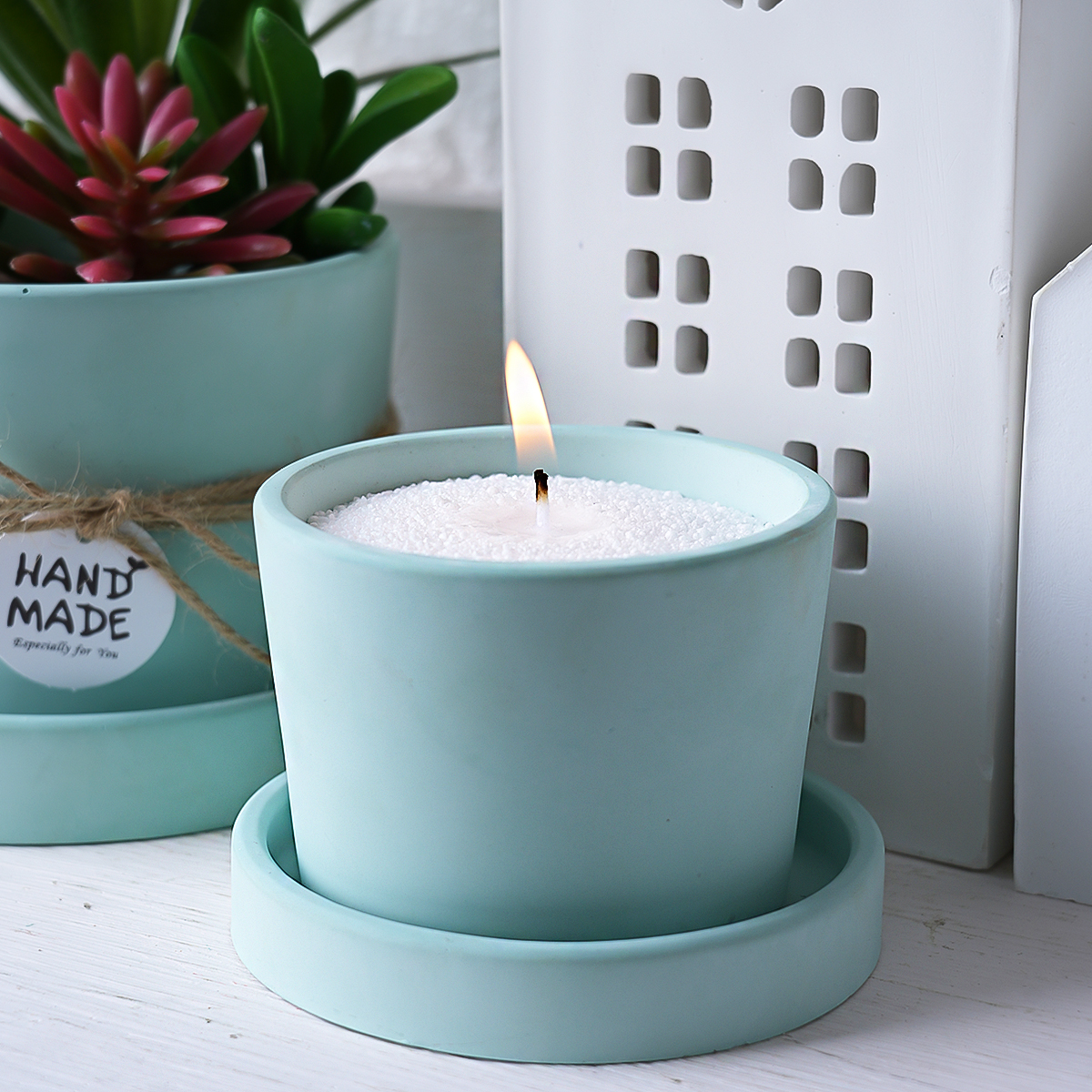 Round Candle Jar Silicone Mold - Craft Embellishment Storage reseña y precio