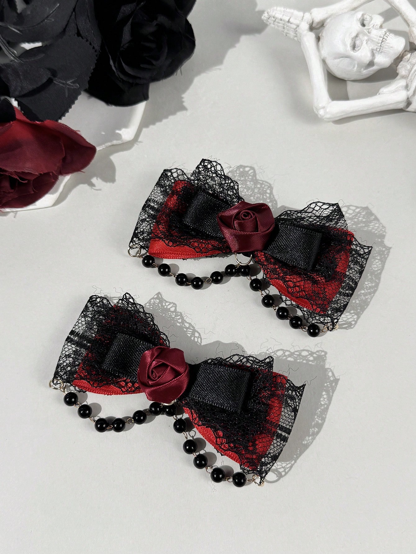 2-piece Gothic style lace ribb - Lace Ribbon Trim reseña y precio