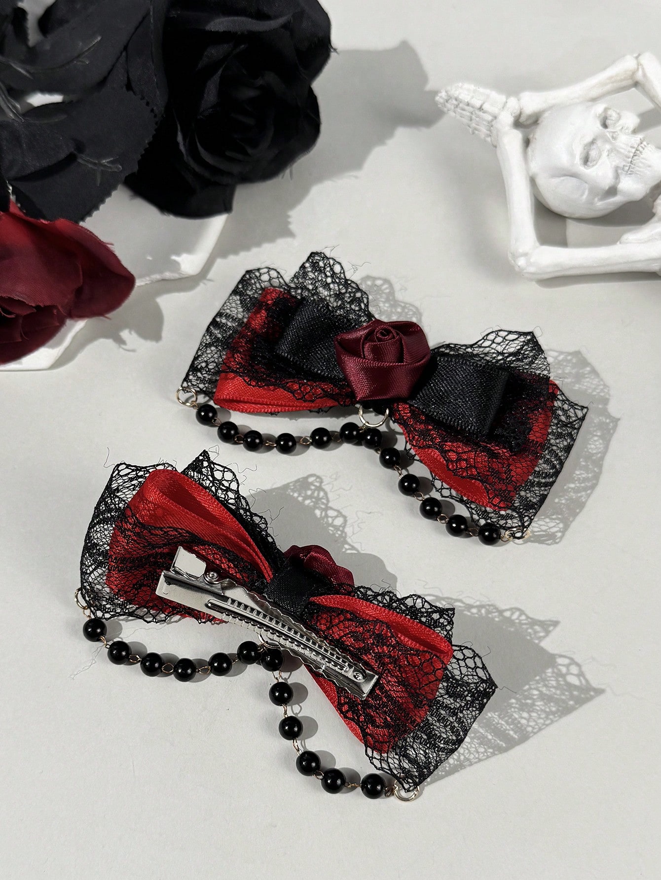 2-piece Gothic style lace ribb - Lace Ribbon Trim reseña y precio