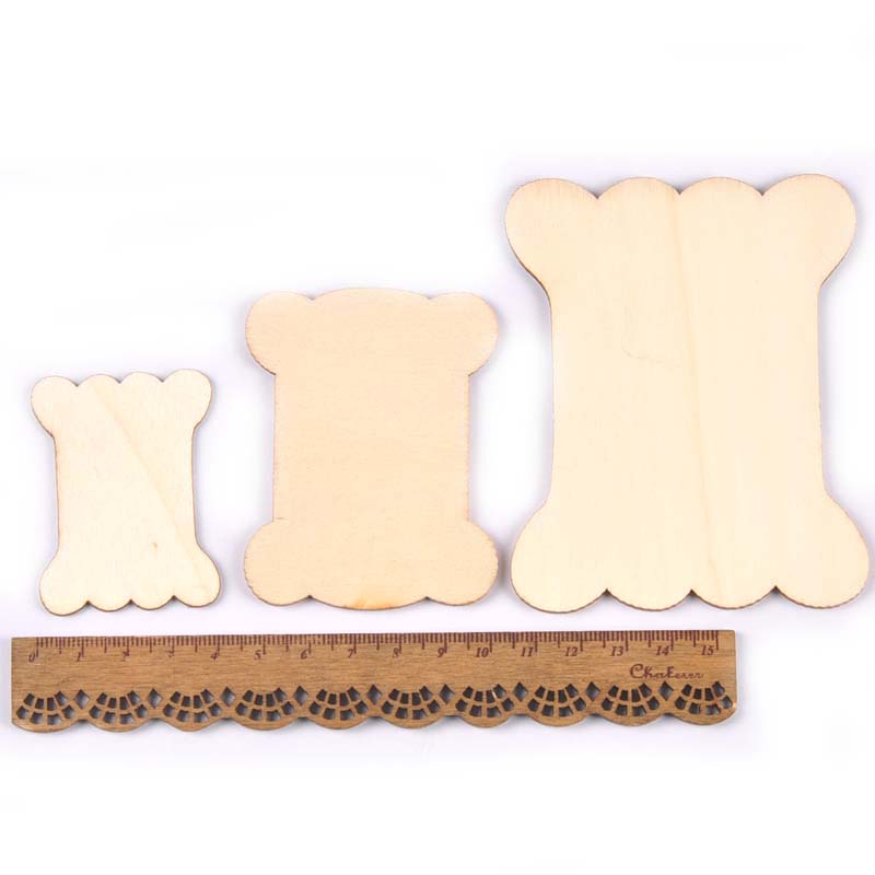 54/72/98mm Wooden Flat Bobbin  - Organza Ribbon Spool reseña y precio