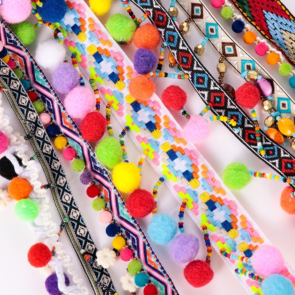 1yard Bohemia Tassel Lace Trim - Tassel Fringe Trim reseña y precio