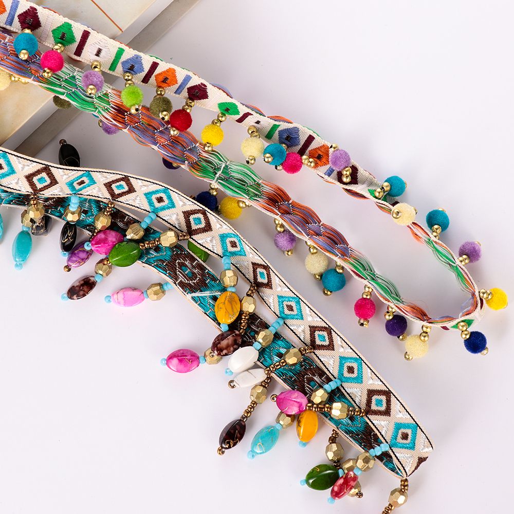 1yard Bohemia Tassel Lace Trim - Tassel Fringe Trim reseña y precio