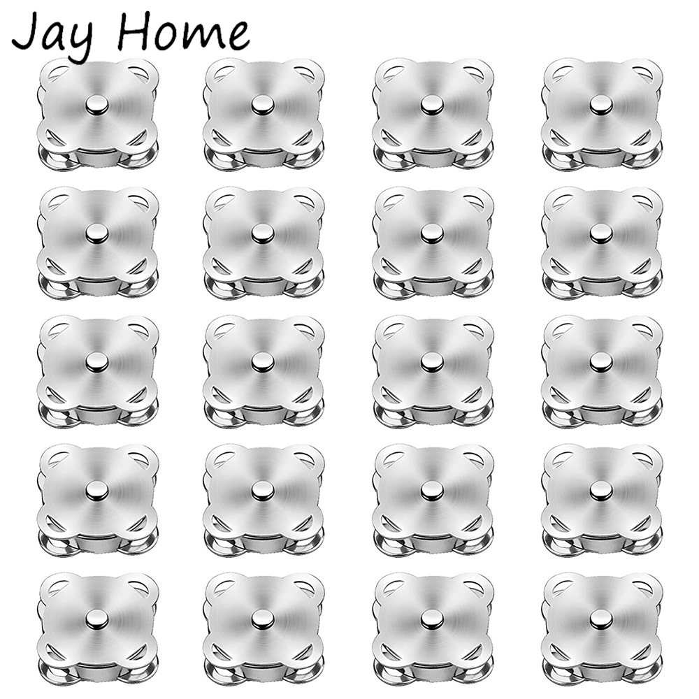 20 Sets Magnetic Button Metal  - Iron On Stud Set reseña y precio