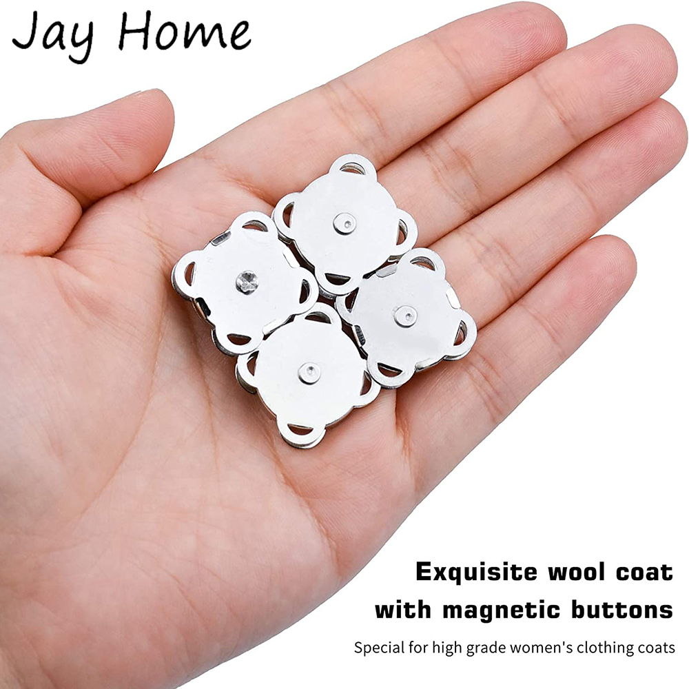 20 Sets Magnetic Button Metal  - Iron On Stud Set reseña y precio