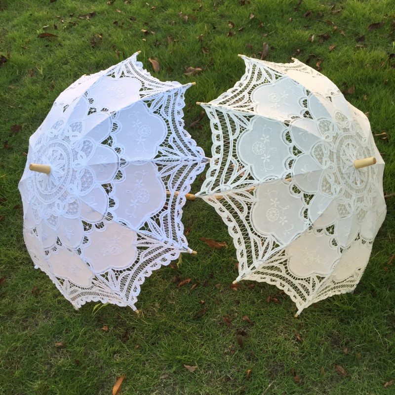 New Vintage Lace Umbrella Hand - Embroidery Embellishments reseña y precio