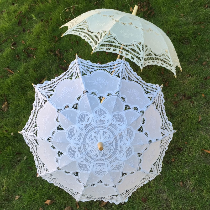 New Vintage Lace Umbrella Hand - Embroidery Embellishments reseña y precio