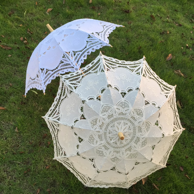 New Vintage Lace Umbrella Hand - Embroidery Embellishments reseña y precio