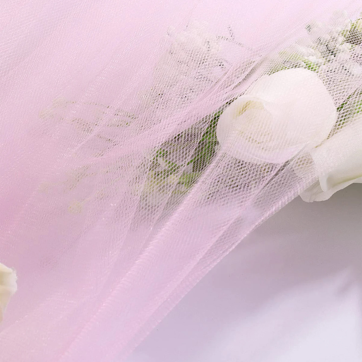 Crystal Organza Fabric Tulle - - Organza Ribbon Spool reseña y precio