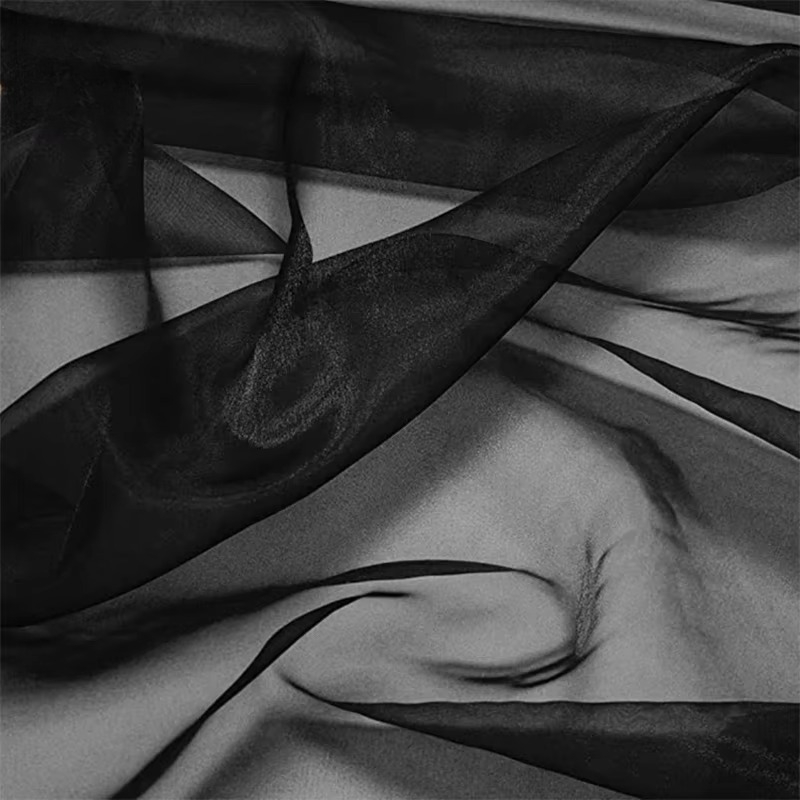 Mistlace 5 Yards Black Crystal - Crystal Mesh Fabric reseña y precio