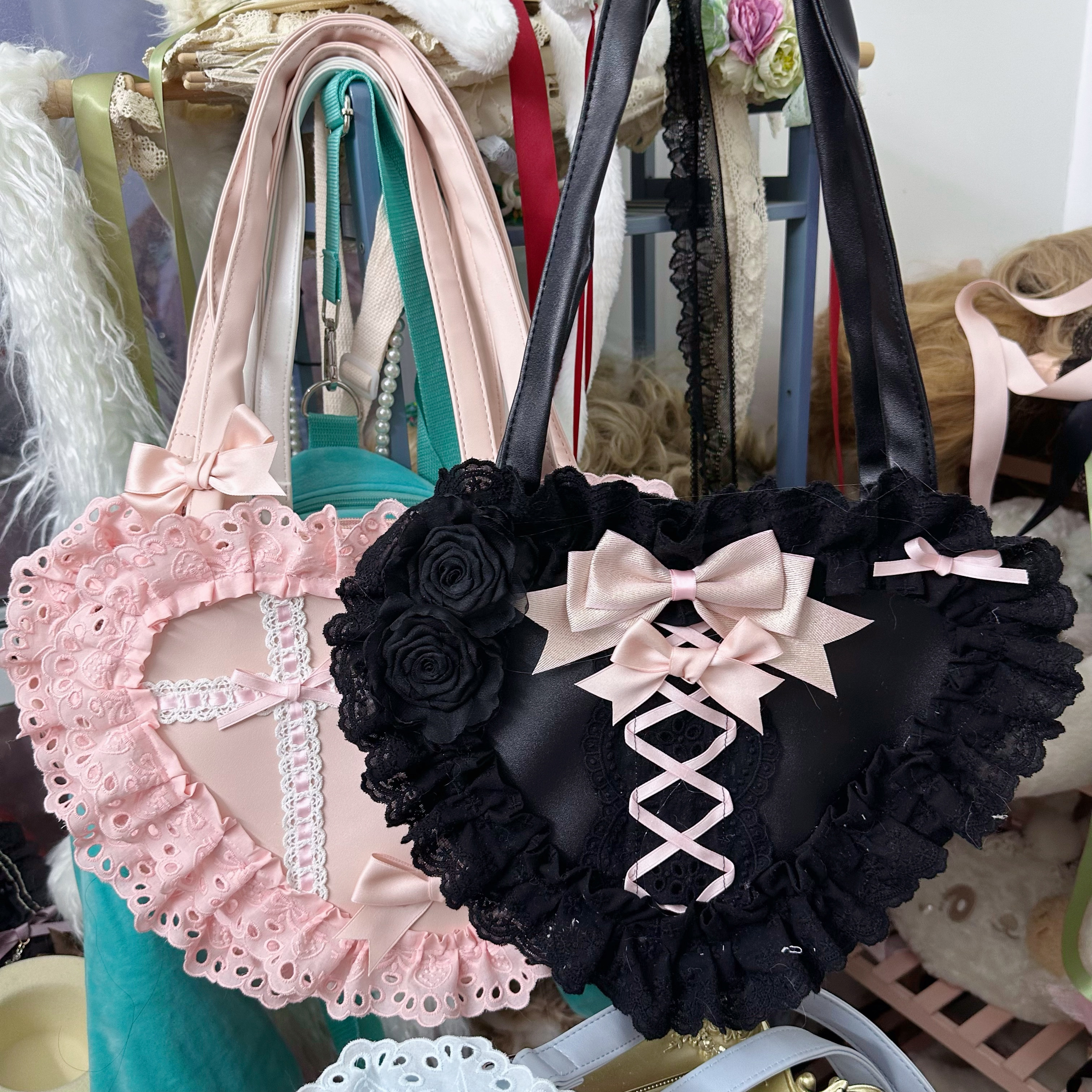 Japanese Daily Out Dating Loli - Lace Ribbon Trim reseña y precio