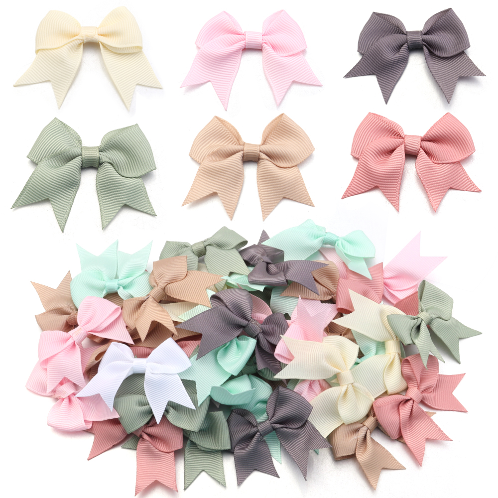20Pcs 4x6cm Satin Ribbon Bowkn - Embellishment Crafts reseña y precio