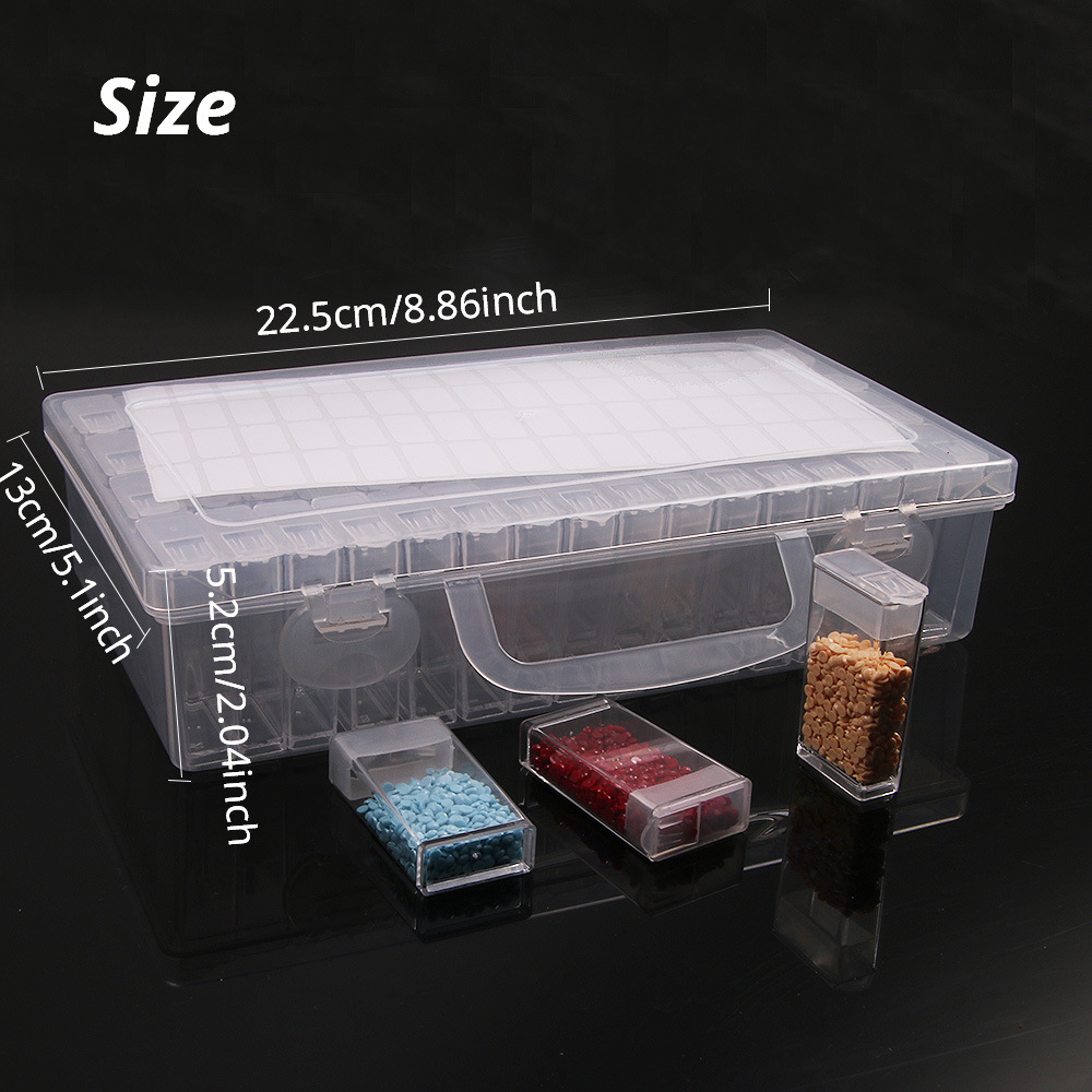 5D DIY Diamond Painting Tools  - Craft Embellishment Storage reseña y precio