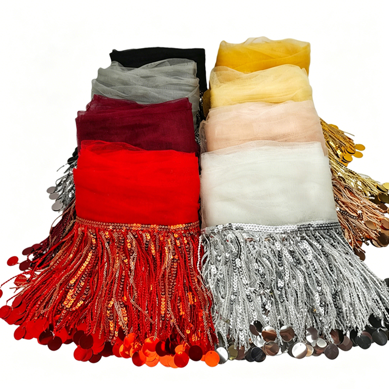 10 Yards Sequins Tassel Lace T - Tassel Fringe Trim reseña y precio