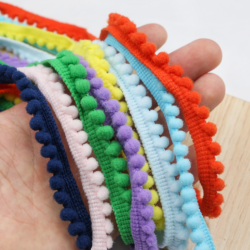5/10Yards Pom Poms Trim Ball L - Fringe Ribbon Sewing reseña y precio