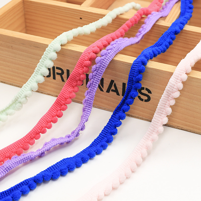 5/10Yards Pom Poms Trim Ball L - Fringe Ribbon Sewing reseña y precio